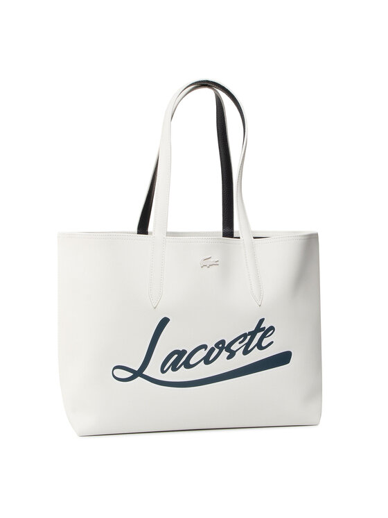 Lacoste Sac main Fog Legion NF3089AS Blanc Modivo.fr