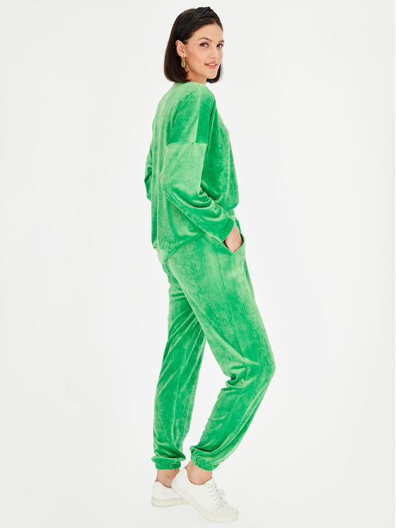 L’AF L’AF Spodnie dresowe Eden Zielony Regular Fit