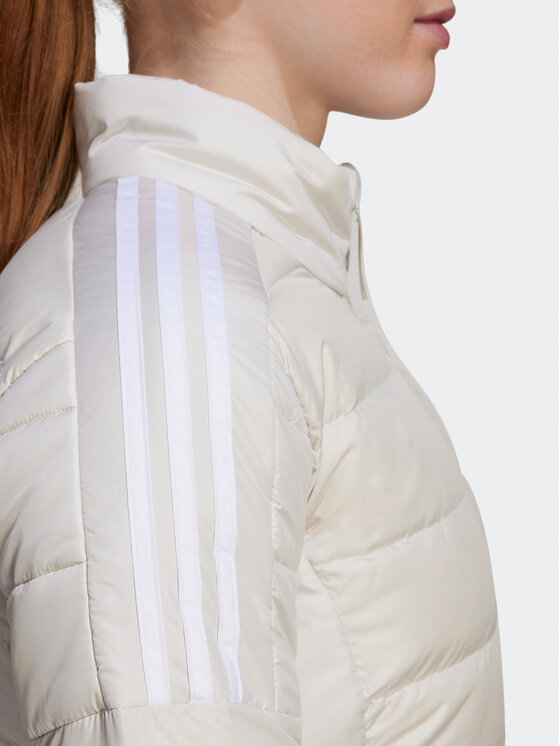 adidas adidas Pūkinė striukė Essentails Down HK4664 Écru Slim Fit