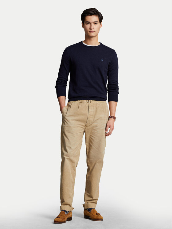 Polo Ralph Lauren Polo Ralph Lauren Sweater Ls Sf Cn Pp 710684957001 Sötétkék Slim Fit