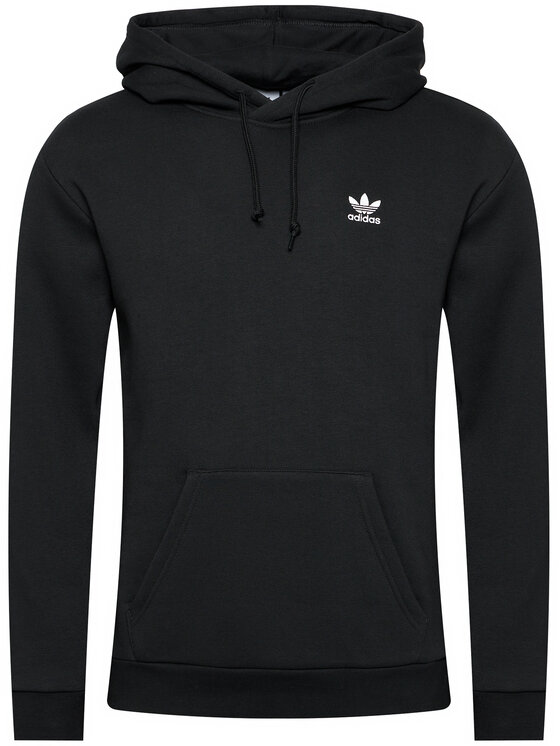 adidas adidas Μπλούζα adicolor Essentials Trefoil H34652 Μαύρο Regular Fit