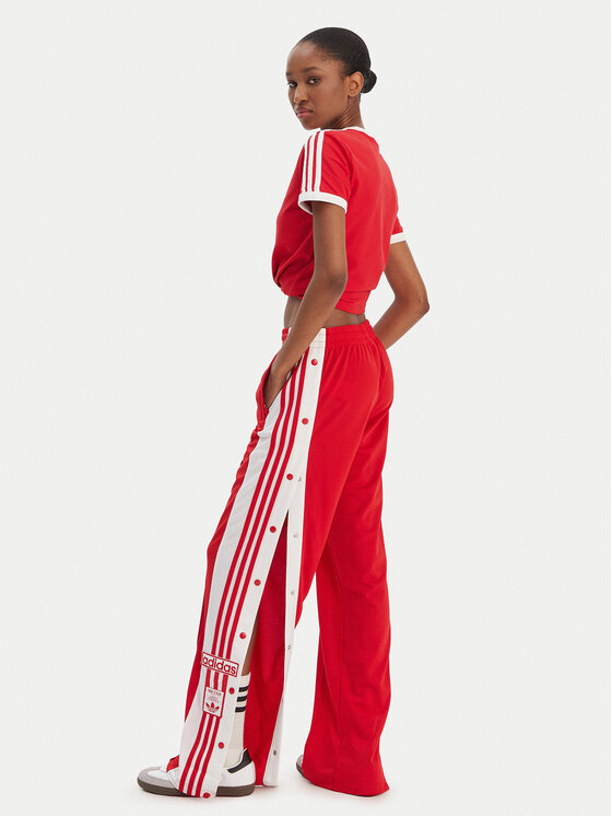 adidas adidas Spodnie dresowe Adibreak KD6324 Czerwony Loose Fit