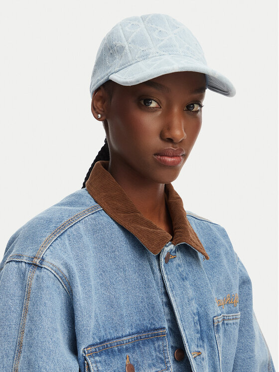 Calvin Klein Calvin Klein Шапка с козирка Aop Jacquard Denim Bb Cap LV04F5069G Син