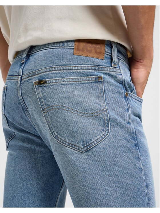 Lee Lee Jeansy RIDER Niebieski Slim Fit