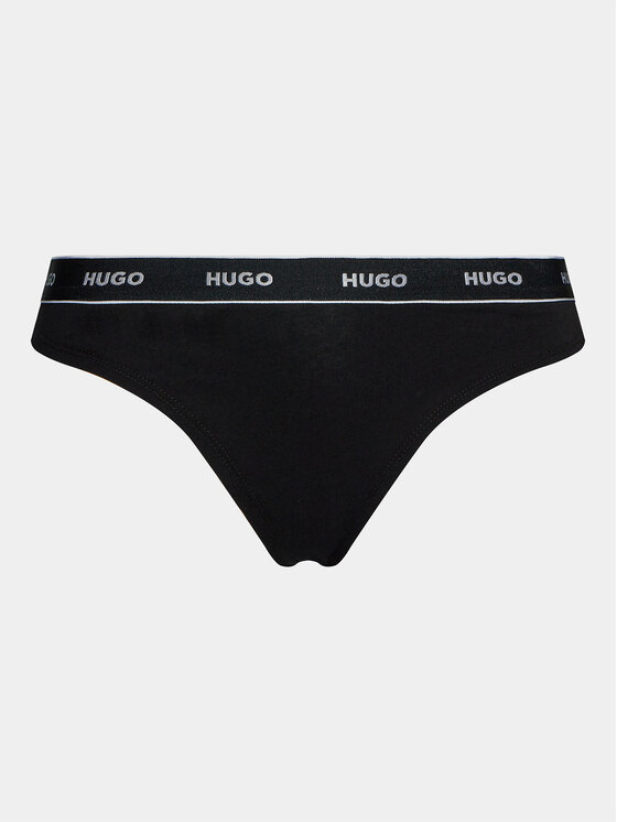 HUGO Hugo Sada 3 kusů string kalhotek 50495870 Barevná