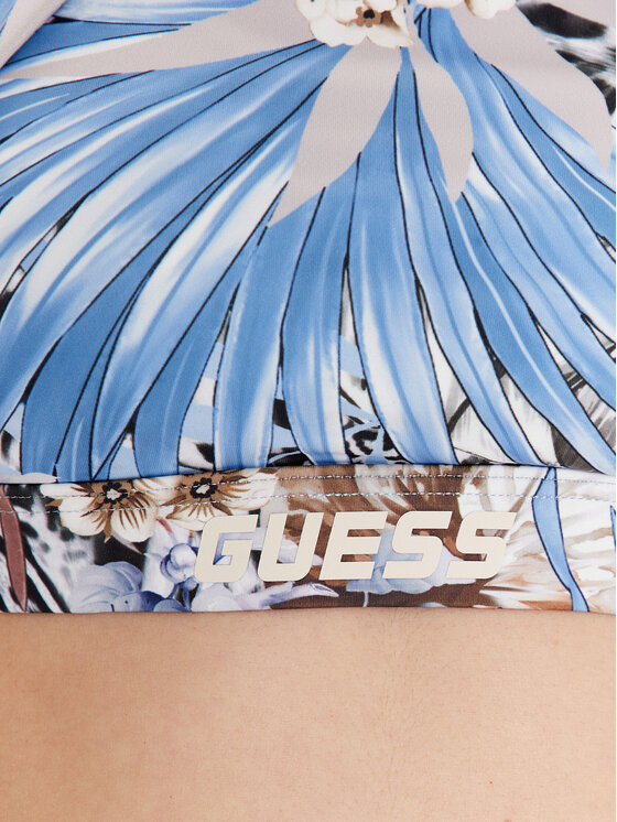Guess Guess Biustonosz top Carlene V3GP06 MC049 Niebieski