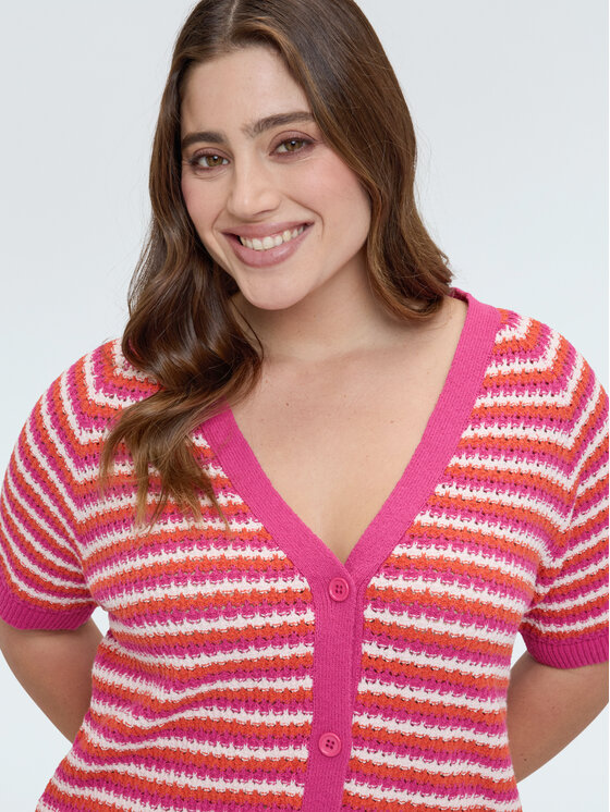 Fiorella Rubino Fiorella Rubino Maglione M119L008393N0S9 Rosa Boxy Fit