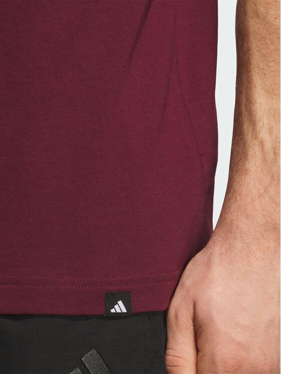 adidas adidas T-Shirt Varsity Tailsweep Graphic Czerwony Regular Fit