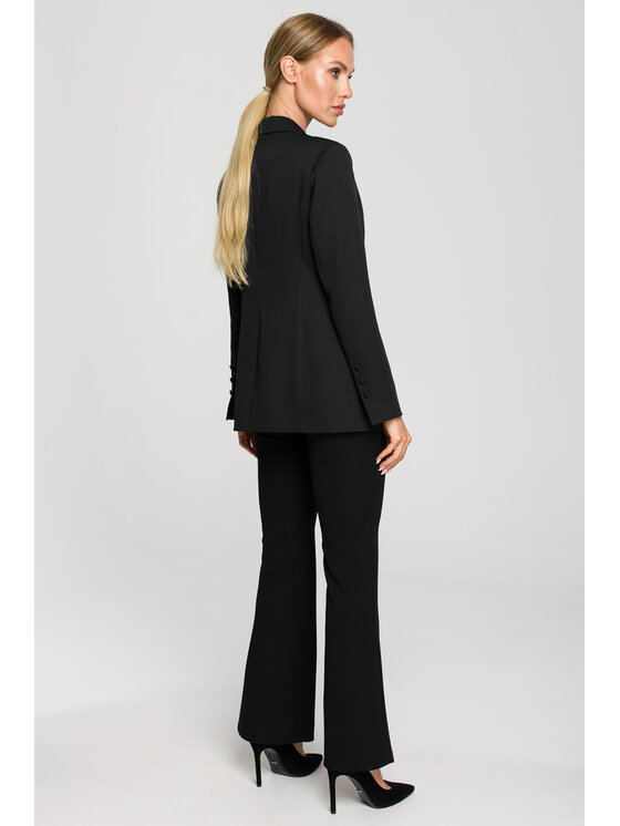 Made of Emotion Made of Emotion Marynarka M701 Czarny Casual Fit