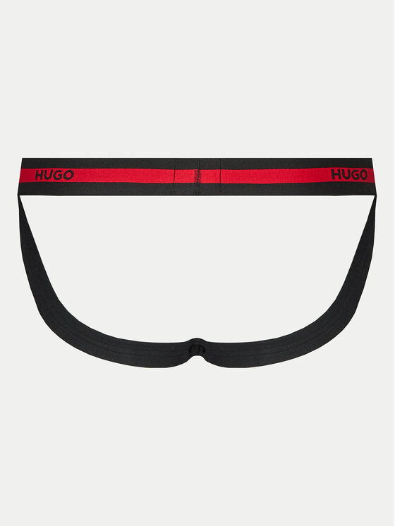 HUGO Hugo Набір з 3 пар сліпів Jock Strap 50517882 Чорний
