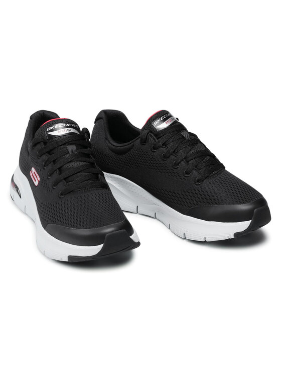 Skechers Skechers Tenisice Arch Fit 232040/BKRD Crna