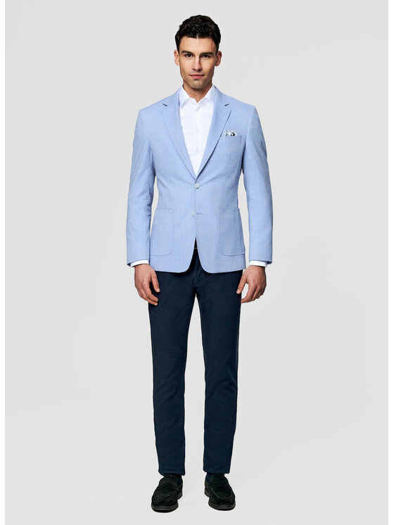 Pako Lorente Pako Lorente Marynarka P26SF-3X-011 Niebieski Slim Fit