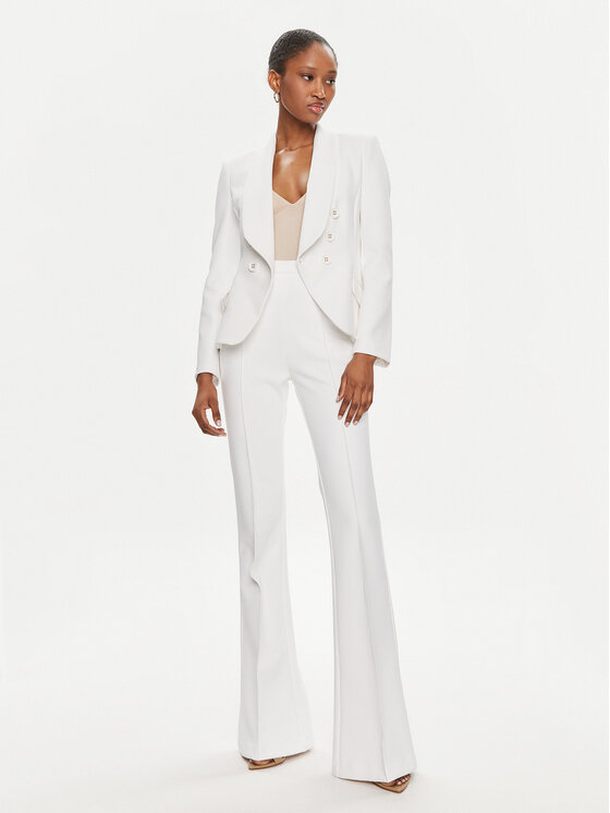 Elisabetta Franchi Elisabetta Franchi Bleizers GI-072-41E2-V540 Balts Regular Fit