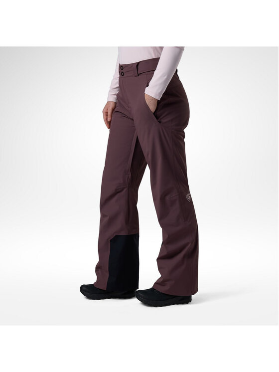 Rossignol Rossignol Spodnie narciarskie W 4Ws Blackside Insulated Pant Fioletowy Regular Fit