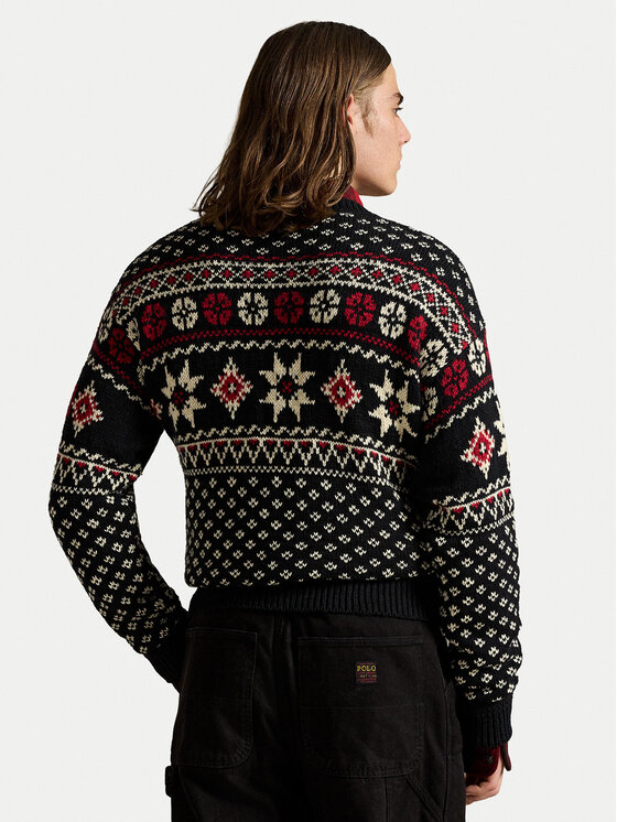 Polo Ralph Lauren Polo Ralph Lauren Sweater 710982258001 Fekete Regular Fit