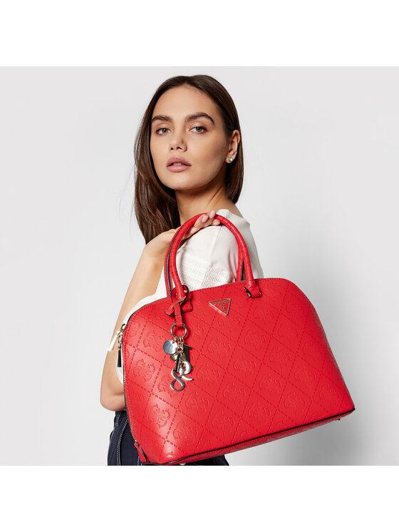 Guess sac a main rouge hot sale