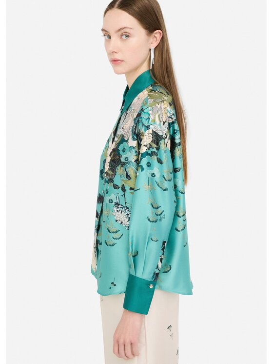 Liu Jo Liu Jo Camicia CF5364TS555M9716 Celeste Regular Fit