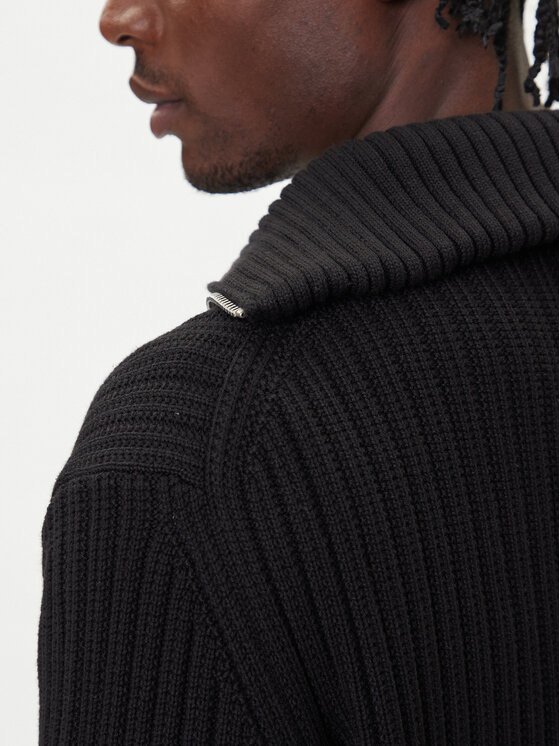 HUGO HUGO Pullover Srigg 50547002 Schwarz Relaxed Fit