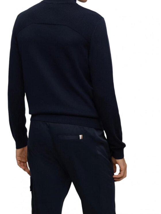 BOSS Boss Maglione 50500650_10252847_01_404 Blu Regular Fit