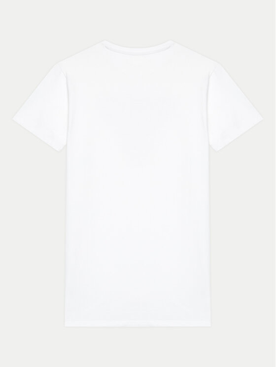 Guess Guess T-Shirt J4GI35 K6YW4 Biały Regular Fit