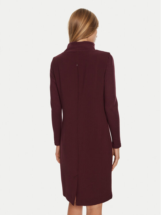 Tatuum Tatuum Strickkleid Sagamia T2321.196B Dunkelrot Regular Fit