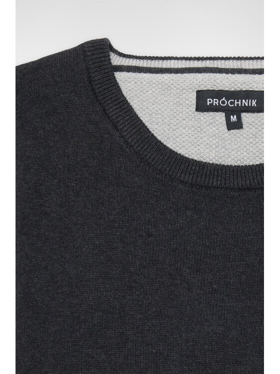 Próchnik Próchnik Sweter PM8 SW073224000014 Szary Regular Fit
