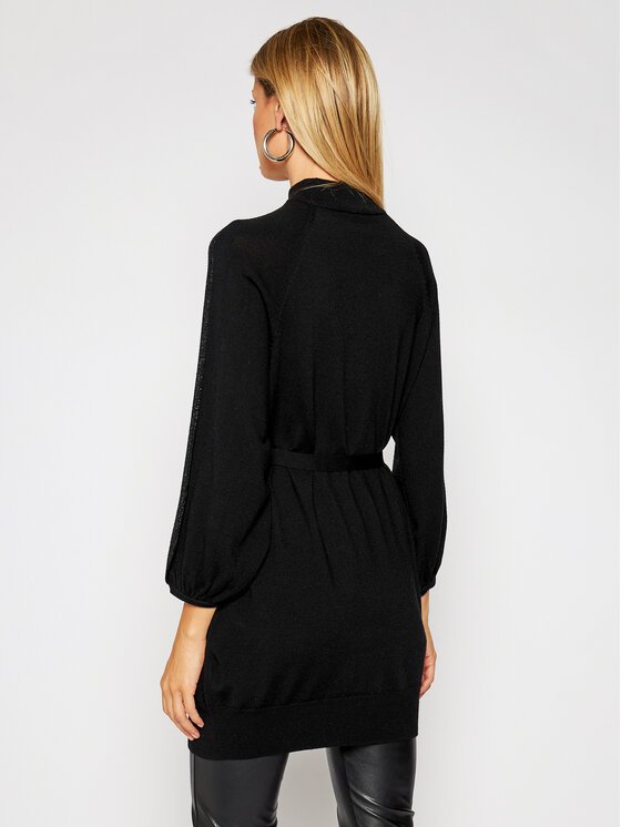 Marella Marella Úpletové šaty Markus 33260209200 Čierna Regular Fit