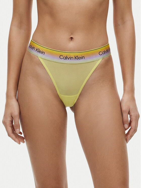 Calvin Klein Underwear Calvin Klein Underwear Бикини тип прашка LV00QF8856 Зелен