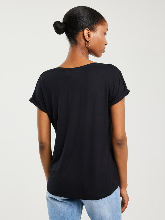 BIG STAR BIG STAR T-Shirt VALERIA Czarny Basic Fit