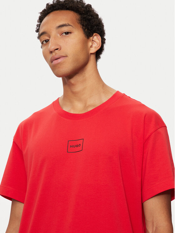 HUGO Hugo T-shirt Laze 50525236 Crvena Regular Fit