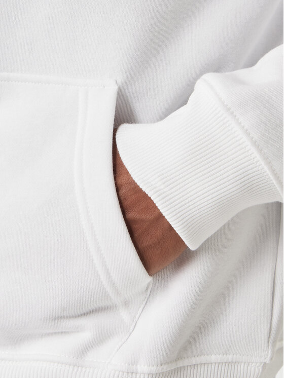 Tommy Hilfiger Tommy Hilfiger Džemperis Embro Flag MW0MW42735 Balta Regular Fit