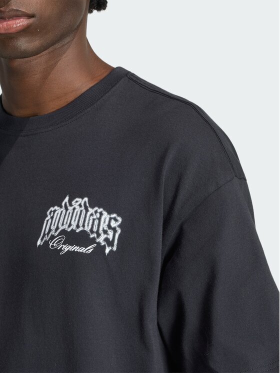 adidas adidas T-Shirt Sst Arch IA4498 Schwarz Loose Fit