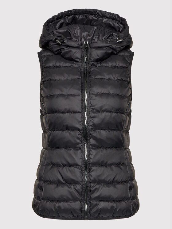 ONLY ONLY Prsluk Newtahoe 15205760 Crna Regular Fit