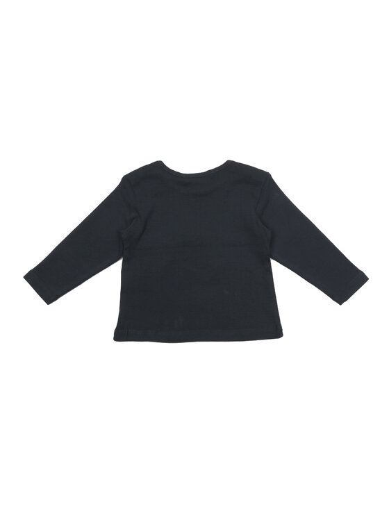 Kanz Kanz Bluzka 0003513-3043 Niebieski Basic Fit