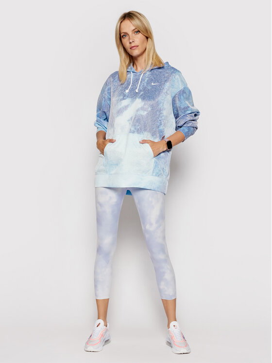 Nike Mikina Icon Clash DA0923 Fialová Oversized Fit • Modivo.sk