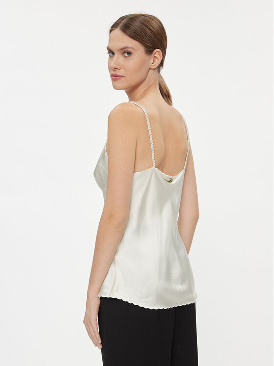 TWINSET TWINSET Top 232TT2061 Ekrüüvärv Slim Fit