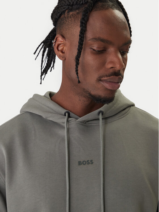 BOSS BOSS Tepláková souprava Wesmallhood 50541065 Šedá Regular Fit