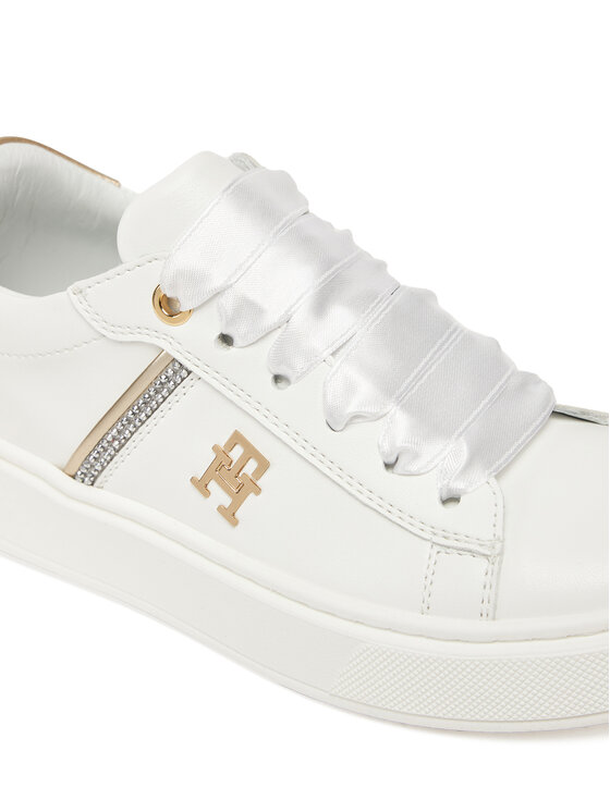 Tommy Hilfiger Tommy Hilfiger Tenisice Low Cut Lace UP T4A9-33933-0206X048 Bijela