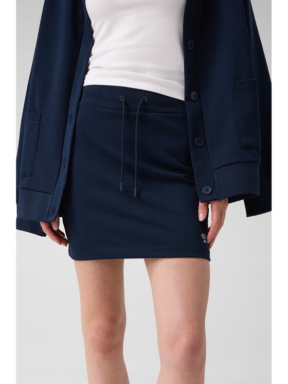 Guess Guess Spódnica mini 183415 Niebieski