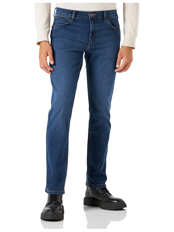 Wrangler Wrangler Jeans Greensboro Blu Straight Fit