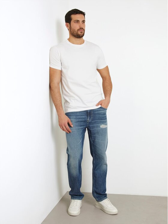 Guess Guess T-Shirt 162337 Bílá Classic Fit