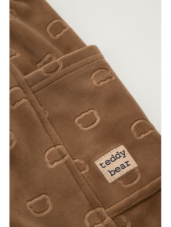 Coccodrillo Coccodrillo Spodnie dresowe ZC3120101ATN-018 Brązowy Regular Fit