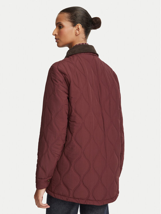 Hunter Hunter Демісезонна куртка HARW0027262 Бордовий Regular Fit