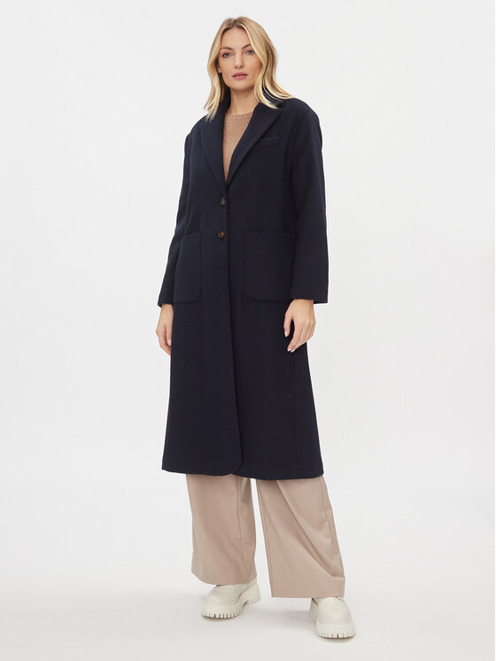 United Colors Of Benetton United Colors Of Benetton Villane mantel 28HFDN02V Tumesinine Regular Fit