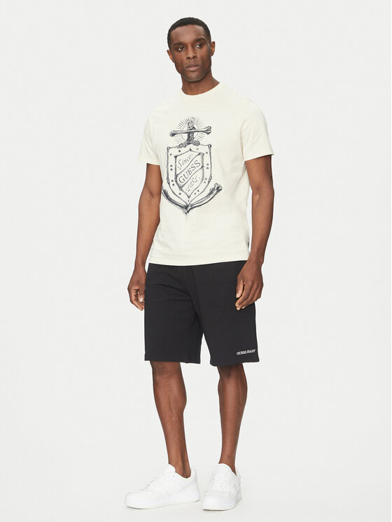 Guess Jeans Guess Jeans Спортни шорти M5GD49 KCPR1 Черен Regular Fit