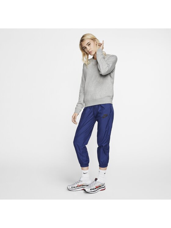 Nike Nike Bluza Sportswear Essential Szary Regular Fit