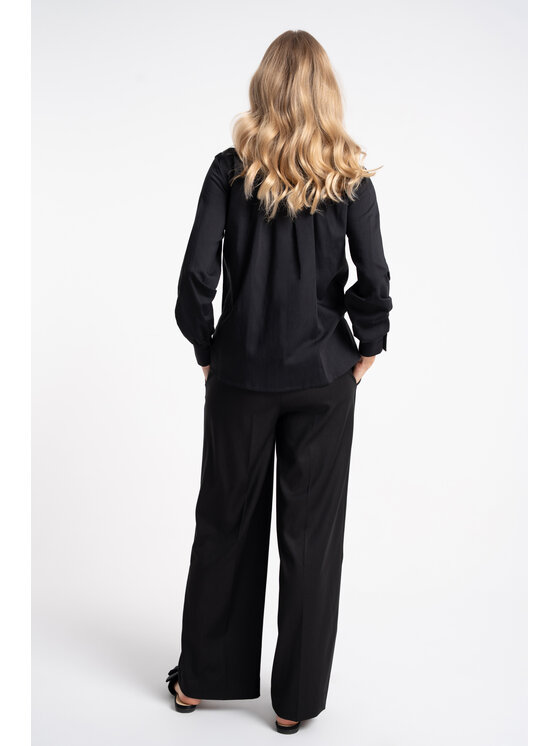 CLICK CLICK Koszula 10-7009 Czarny Regular Fit