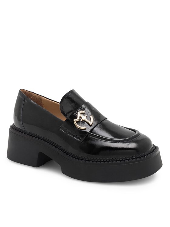 Eva Minge Eva Minge Loafers LAGOA-24750 Μαύρο