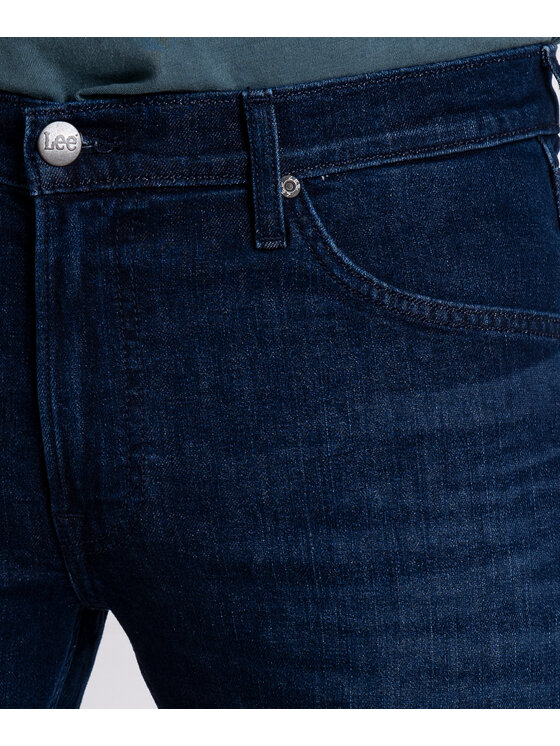 Lee Lee Jeansy Daren Zip Fly Niebieski Slim Leg