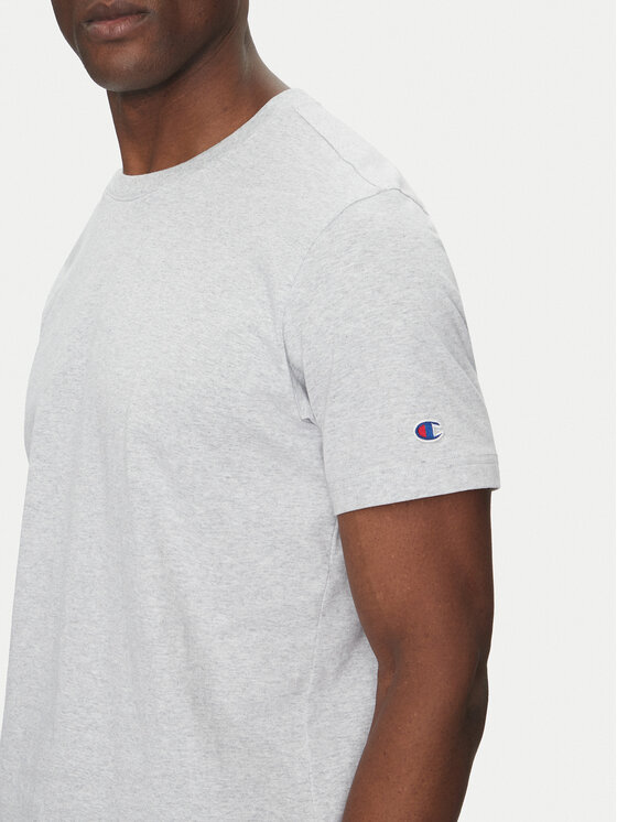 Champion Champion Tričko 220761 Sivá Loose Fit